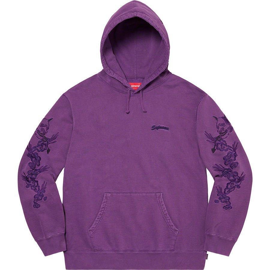purple supreme sweater