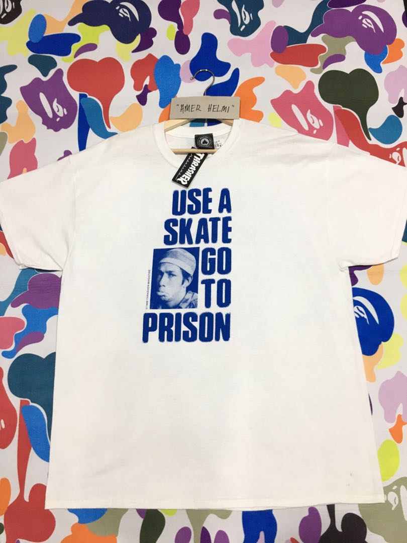 Thrasher use a shop skate go to prison