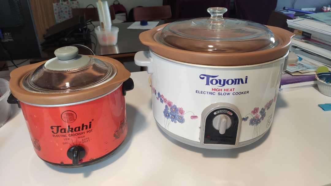 Toyomi 3.5L, Takahi 1.5L Slow cooker, TV & Home Appliances, Kitchen
