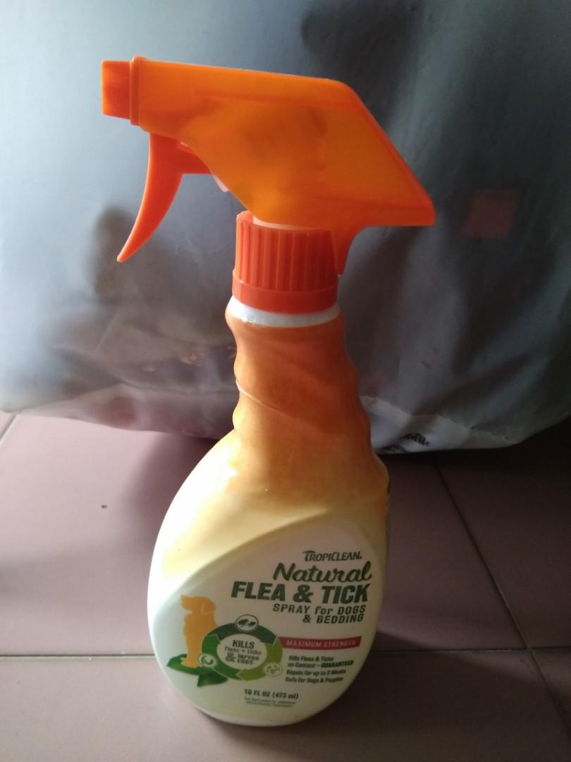 tropiclean flea and tick spray for dogs