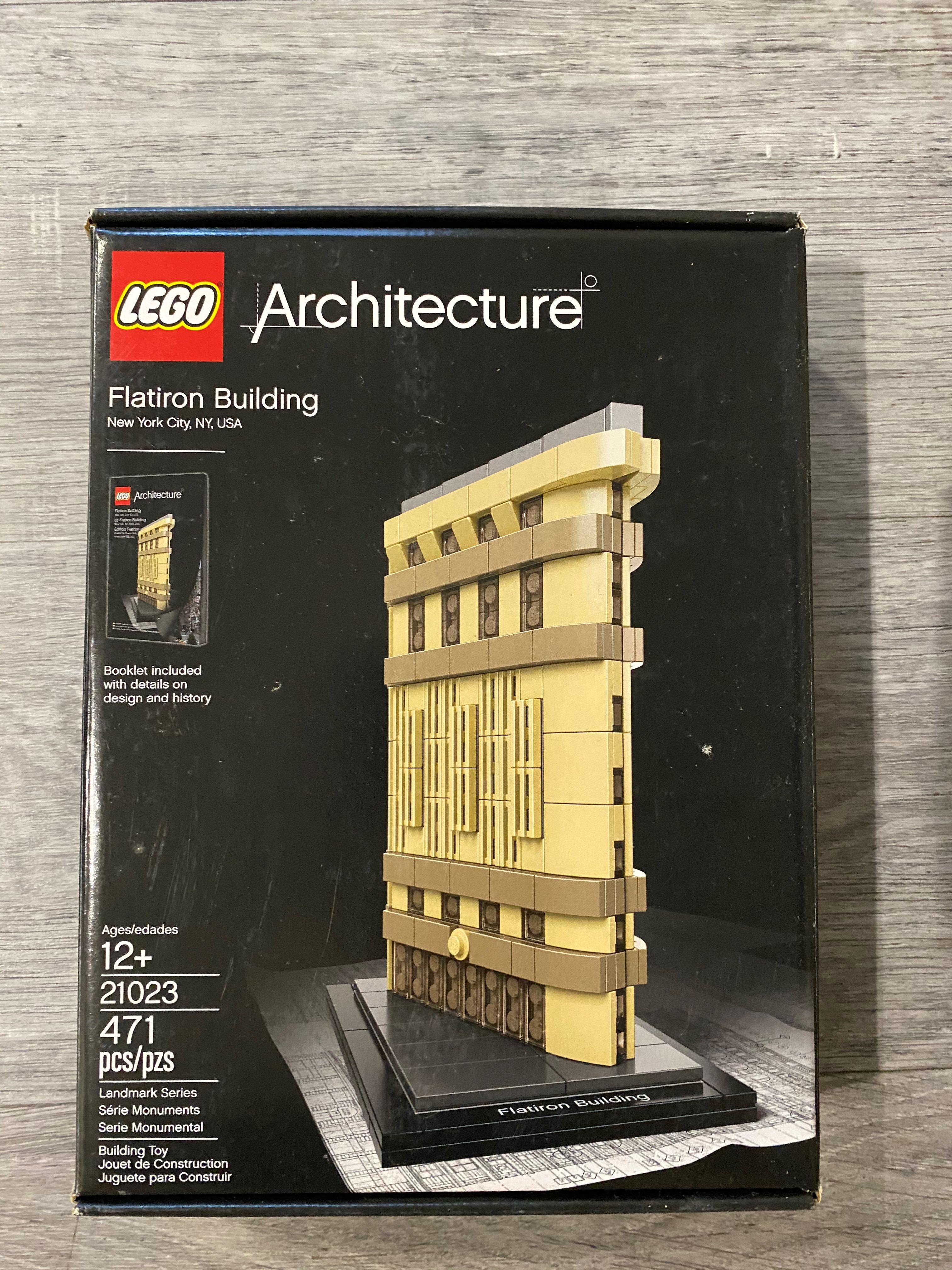 Unopened authentic LEGO 21023 Flatiron Building Hobbies Toys