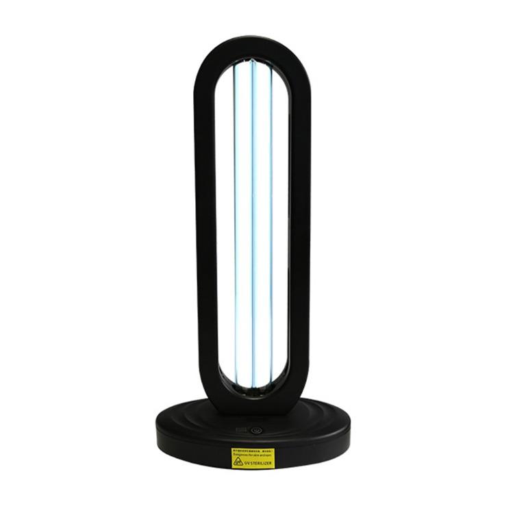 UV UVC Ultraviolet Sterilization Disinfection Germicidal Light Lamp with Remote Control & Timer (Category: Lighting) located in San Juan City. Submitted by princessshyph (Listing ID 1009865933, Image 2). Description: 220 Volts / 38 W Product Dimensions 238 x 190 x 435 mm good for up to 30-40sqm room size 100% mite removal rate 99.9% sterilization rate Instructions: - For each use, use the remote control to switch the unit on and off, or according