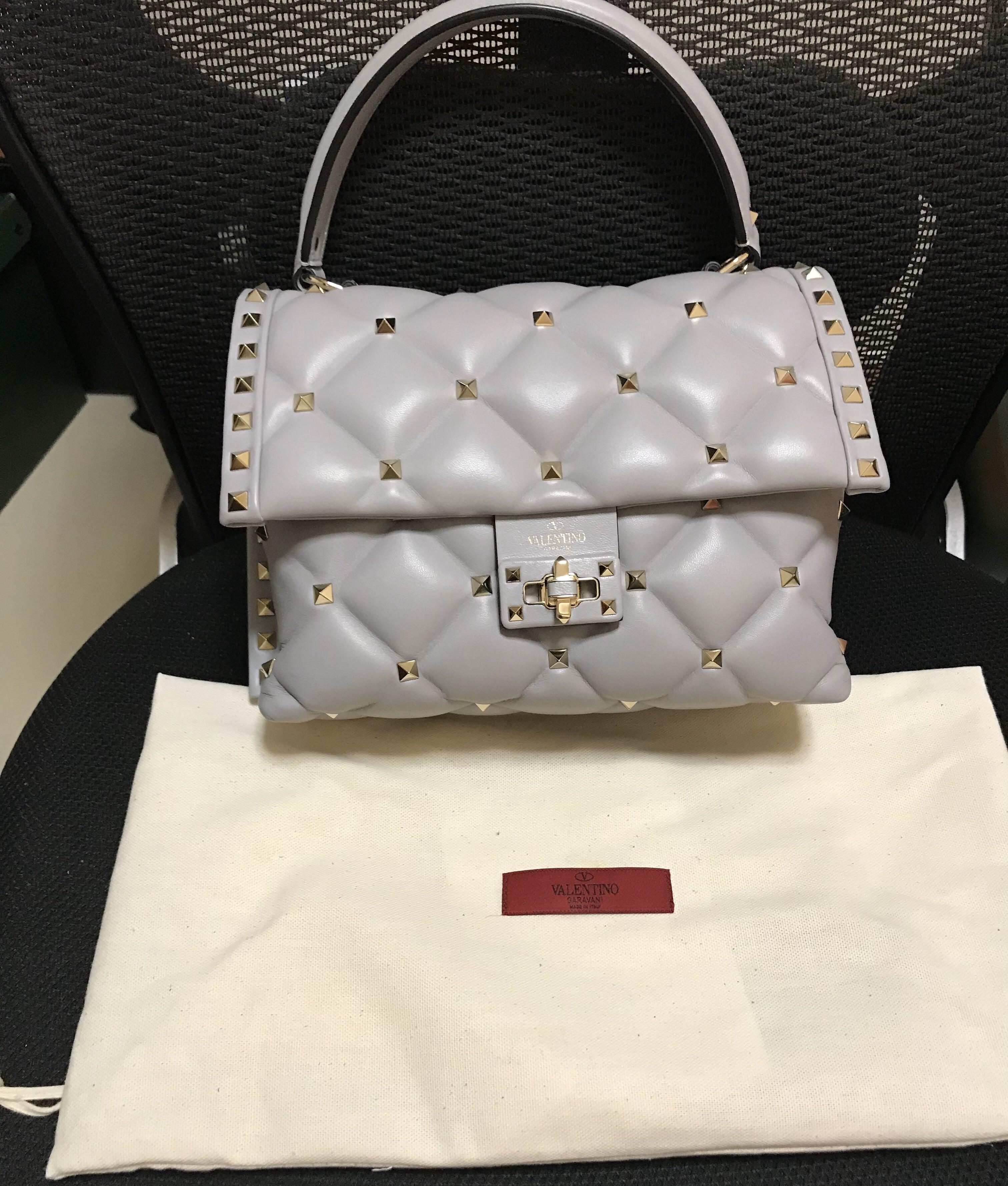 Medium candystud nappa leather handbag online