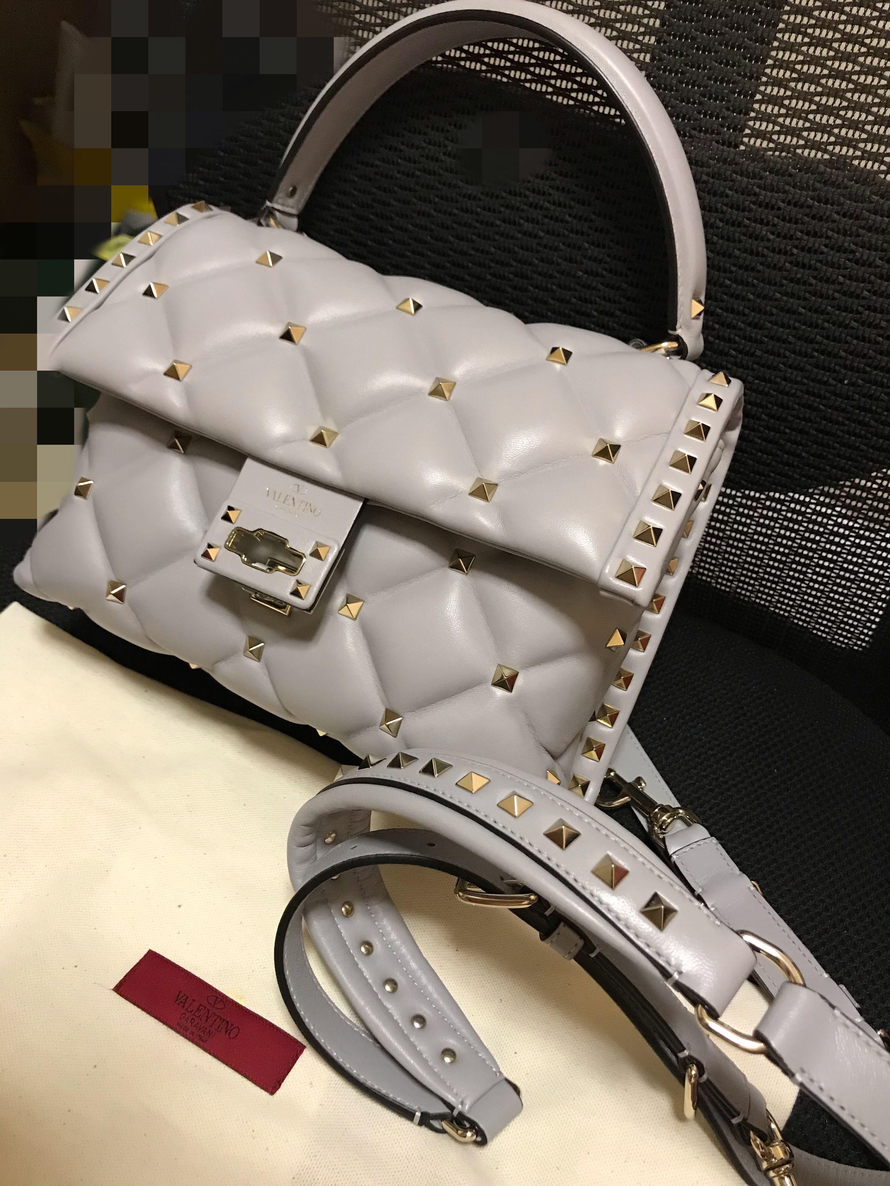 Medium candystud nappa leather handbag online