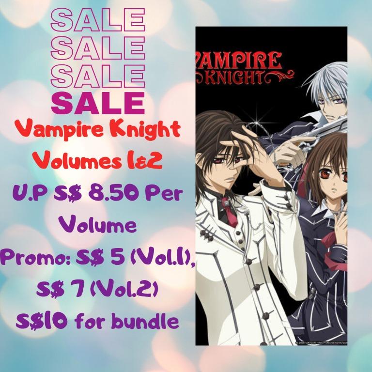 Vampire Knight Volumes 1 2 Books Stationery Comics Manga On