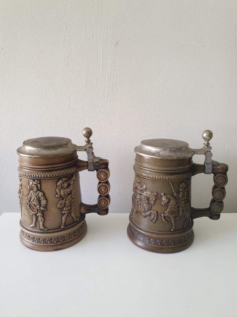 1 RARE Vintage Chang Thailand Beer Glass Mug Stein Old version Details about    