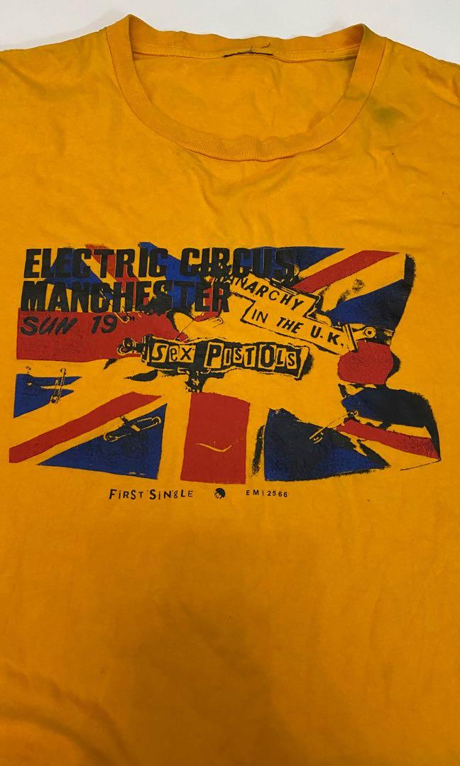 Download Vintage Sex Pistols First Single Band Shirt Men S Fashion Clothes Tops On Carousell