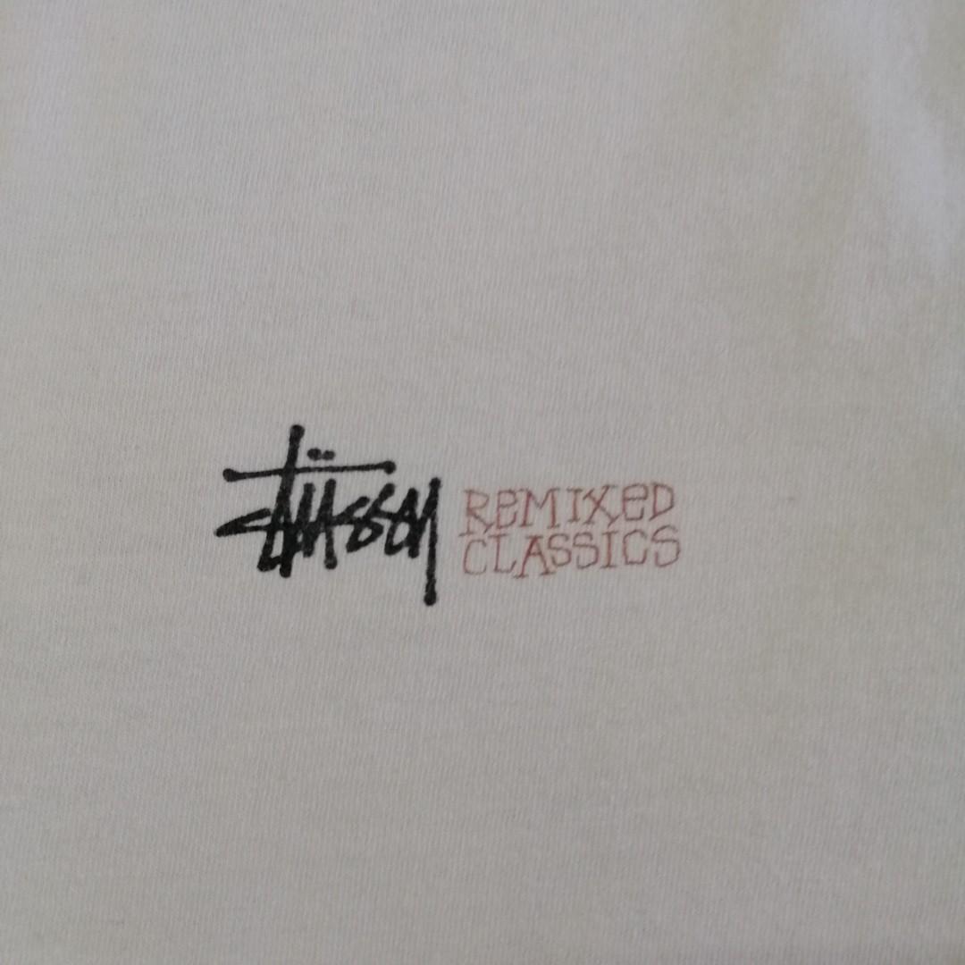 Vintage Stussy Remixed Classic Vespa, Men's Fashion, Tops & Sets 