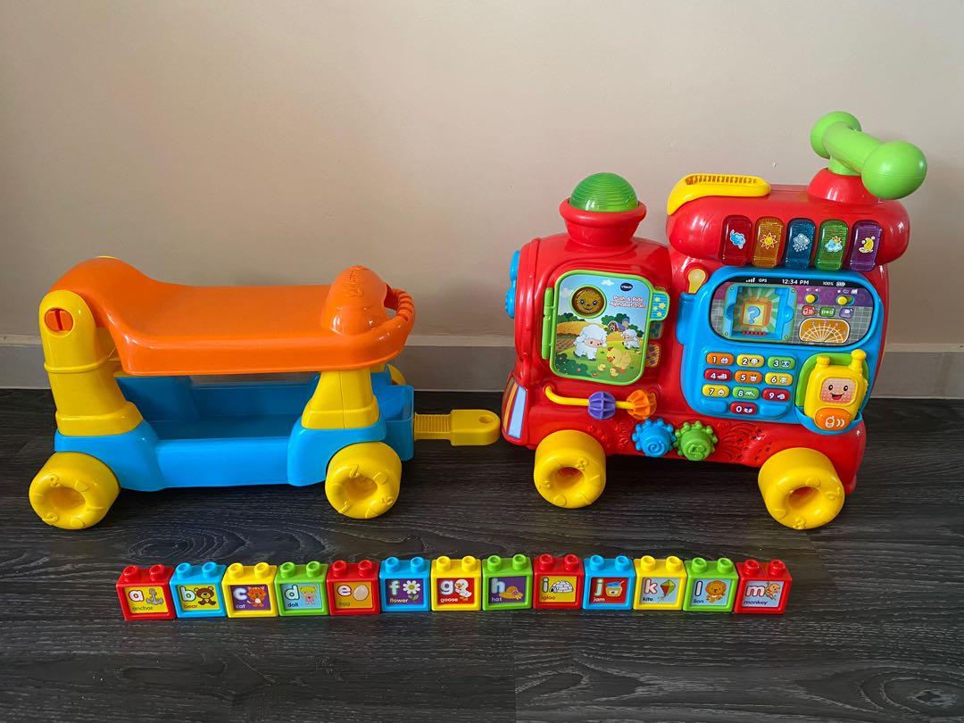 vtech push & ride alphabet train