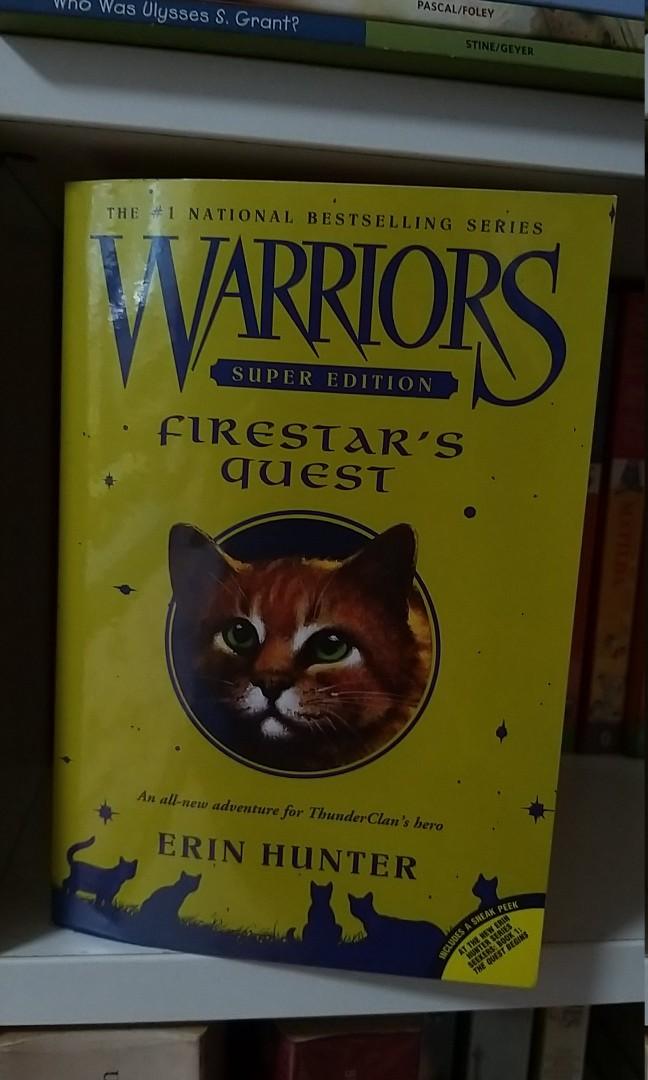 Warriors Super Edition Firestar's Quest by Erin Hunter, Hobbies & Toys, Books & Magazines