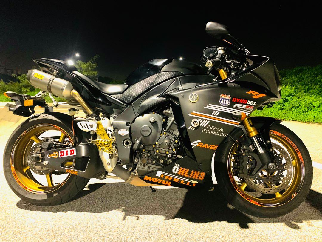 Yamaha r1 shop 2009 crossplane
