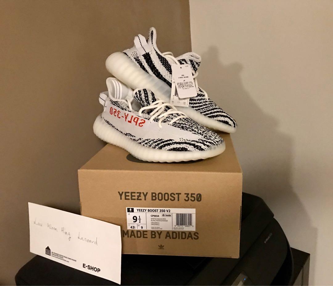 yeezy boost 350 zebra price