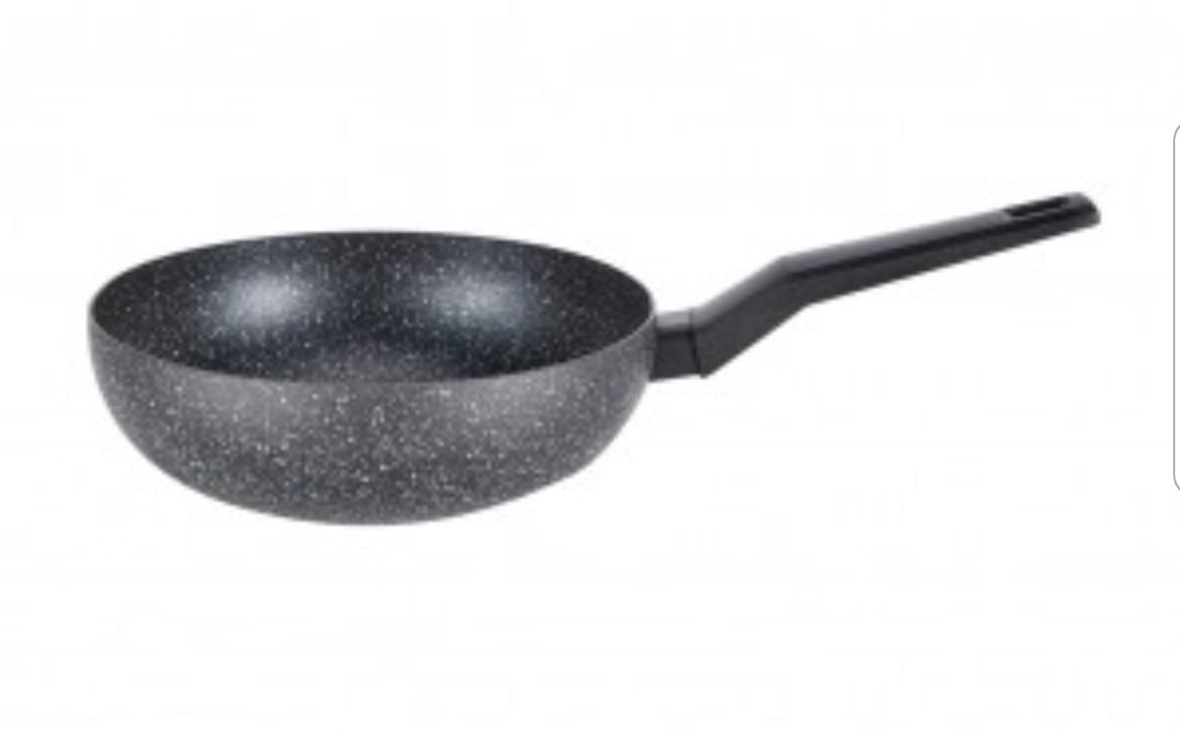 24cm La Gourmet Shogun Zen Marble Non Stick Open Tempura Wok Kitchen Appliances On Carousell
