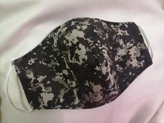 3 for $10 Flash Sales! Pixelated Camo Adult Face Mask Washable