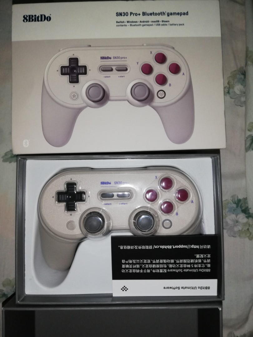 8bitdo Sn30 Pro Plus Controller Video Gaming Video Game Consoles Playstation On Carousell