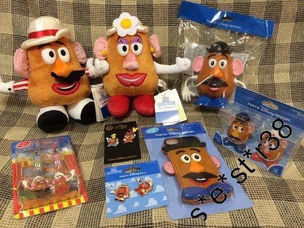 日本直送 東京迪士尼反斗奇兵 薯蛋頭先生上鍊公仔 Tokyo Disney Toy Story Mr Potato Head 扭蛋食玩, 興趣 ...