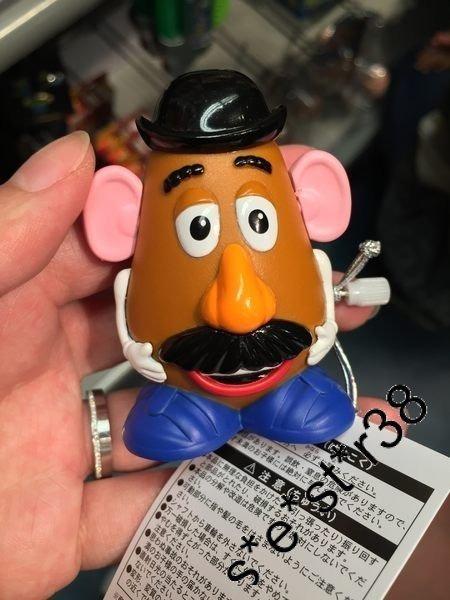 日本直送 東京迪士尼反斗奇兵 薯蛋頭先生上鍊公仔 Tokyo Disney Toy Story Mr Potato Head 扭蛋食玩, 興趣 ...