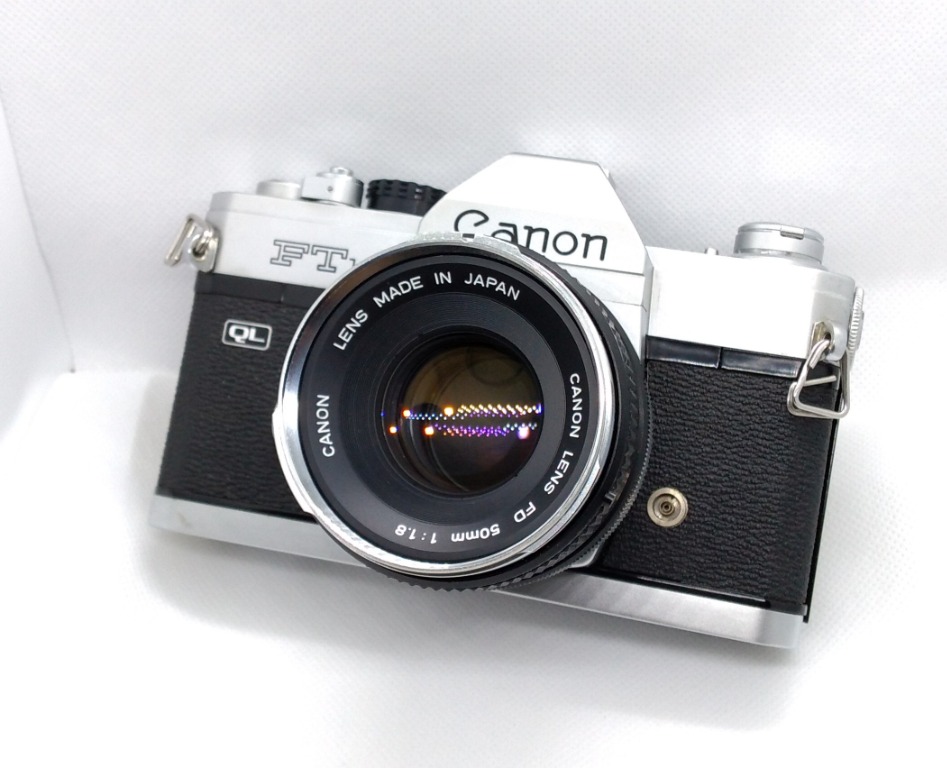 ☆Canon FTb BLACK☆FD 50mm f1.4s.s.c.☆完動品！-