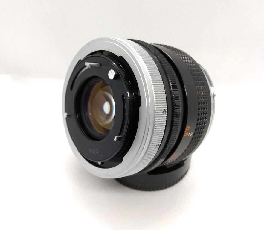 爆買い送料無料 キャノン Canon FTb-N シルバー FD 50mm F1.8 #03 fawe.org