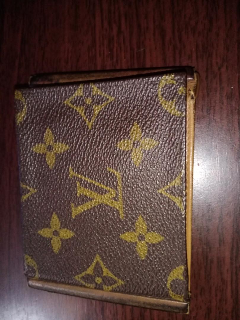Louis Vuitton Brown Vintage Monogram Money Clip Wallet – The Closet