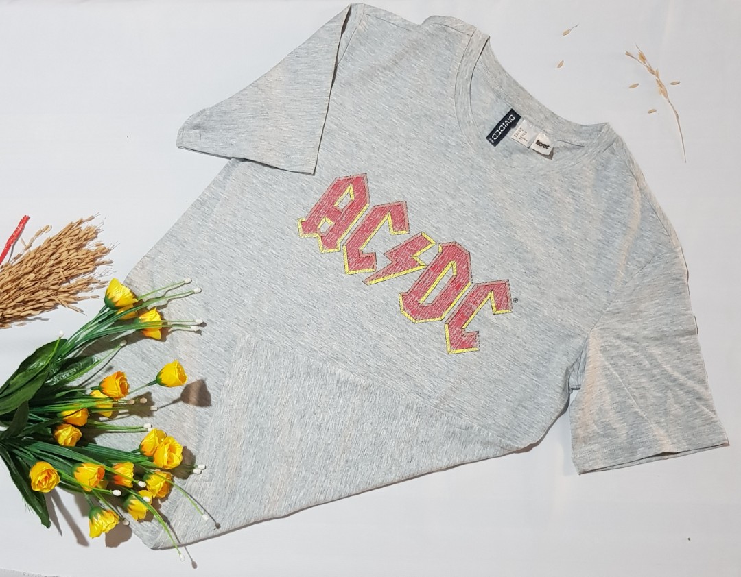 Ac Dc Band Shirt Women S Fashion Clothes Tops On Carousell
