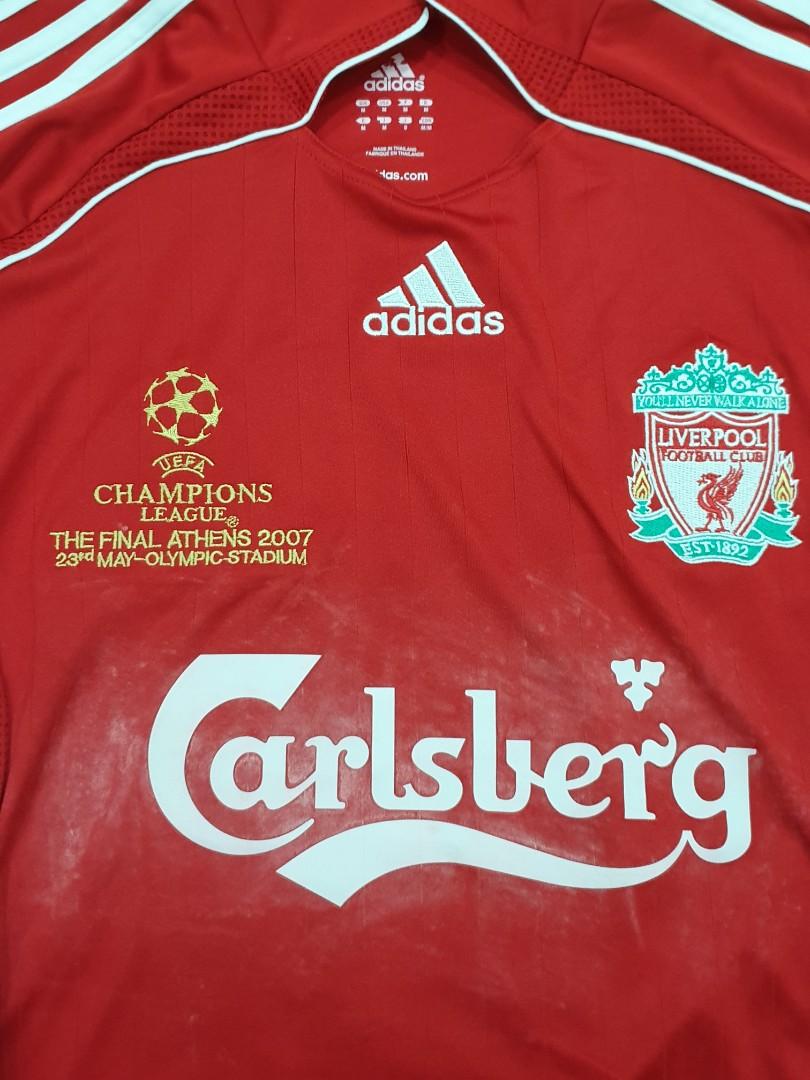 Adidas Agger Liverpool Champions League Final Athens Jersey, Men's