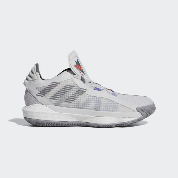 ADIDAS DAME 6 PLAYOFFS 白色里拉德運動籃球鞋男鞋FX2085, 他的時尚