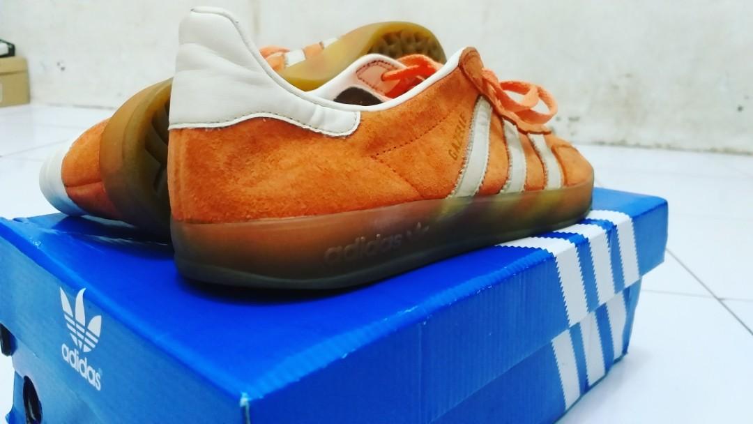 ADIDAS GAZELLE INDOOR ORANGE🔥🔥🔥, Fesyen 