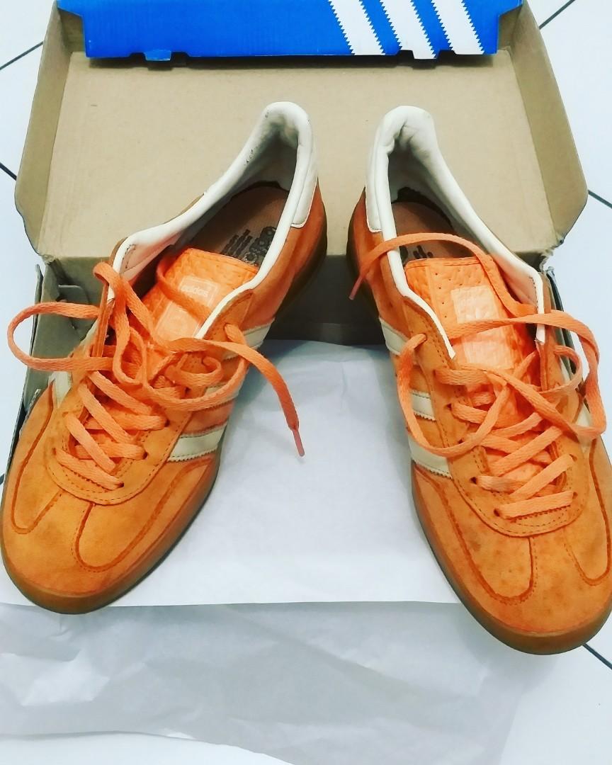 ADIDAS GAZELLE INDOOR ORANGE🔥🔥🔥, Fesyen 