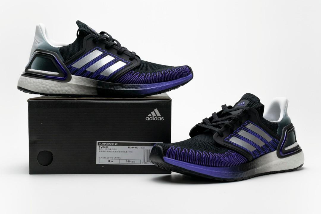 Ultra boost 20 purple black cheap