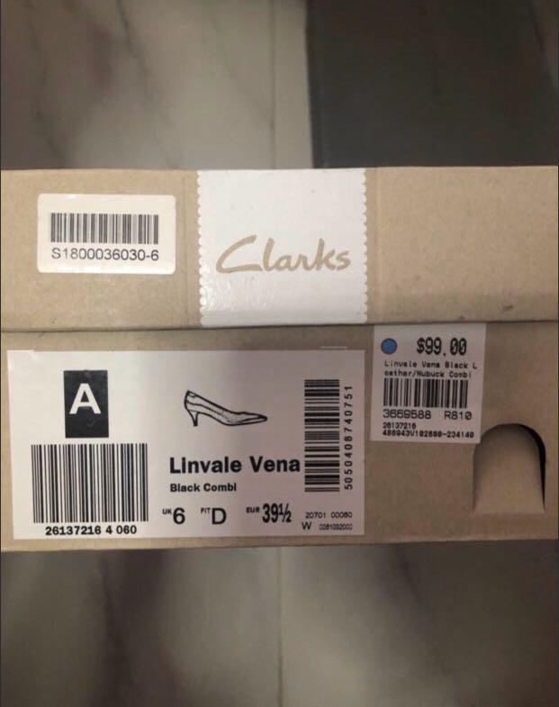 Almost New Clarks Linvale Vena Black Women s Fashion Footwear Sandals on Carousell
