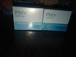 Ambil Semua (Pixy White Aqua Brightening Moisturizer & Pixy White Aqua Brightening Sleeping Mask)