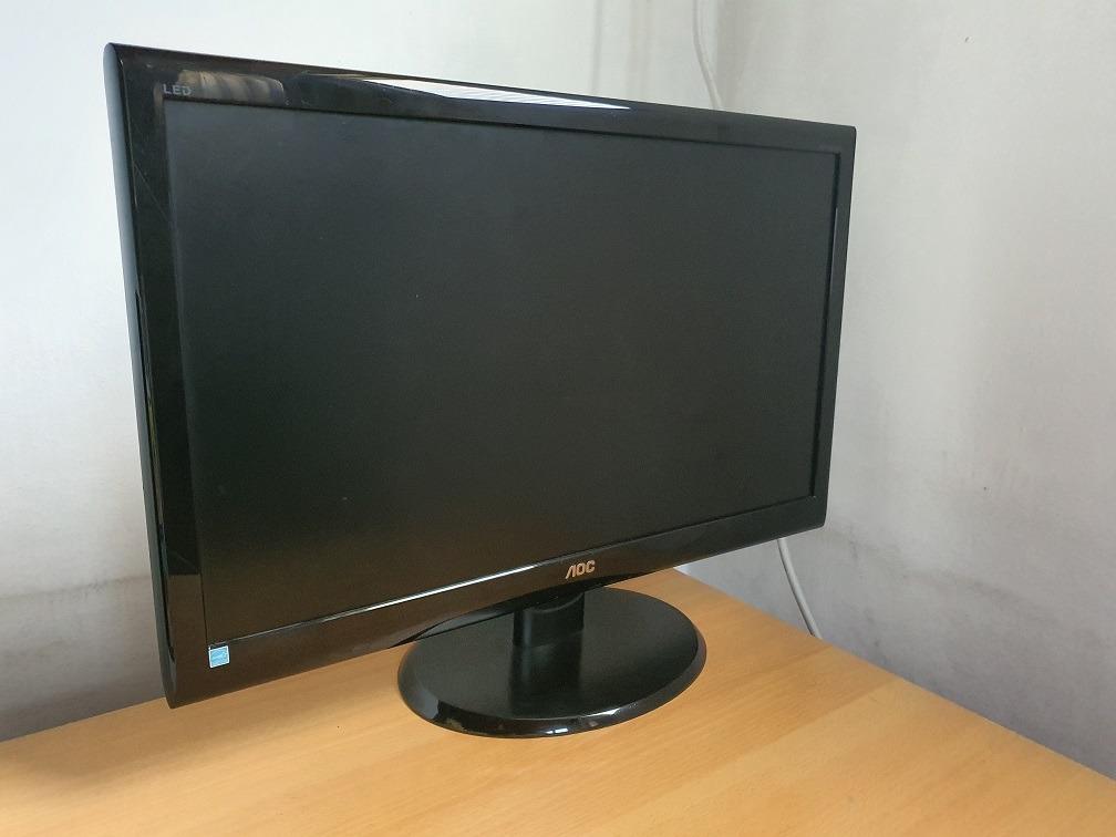 Aoc E2450swh 24 Full Hd Monitor Electronics Computer Parts Accessories On Carousell