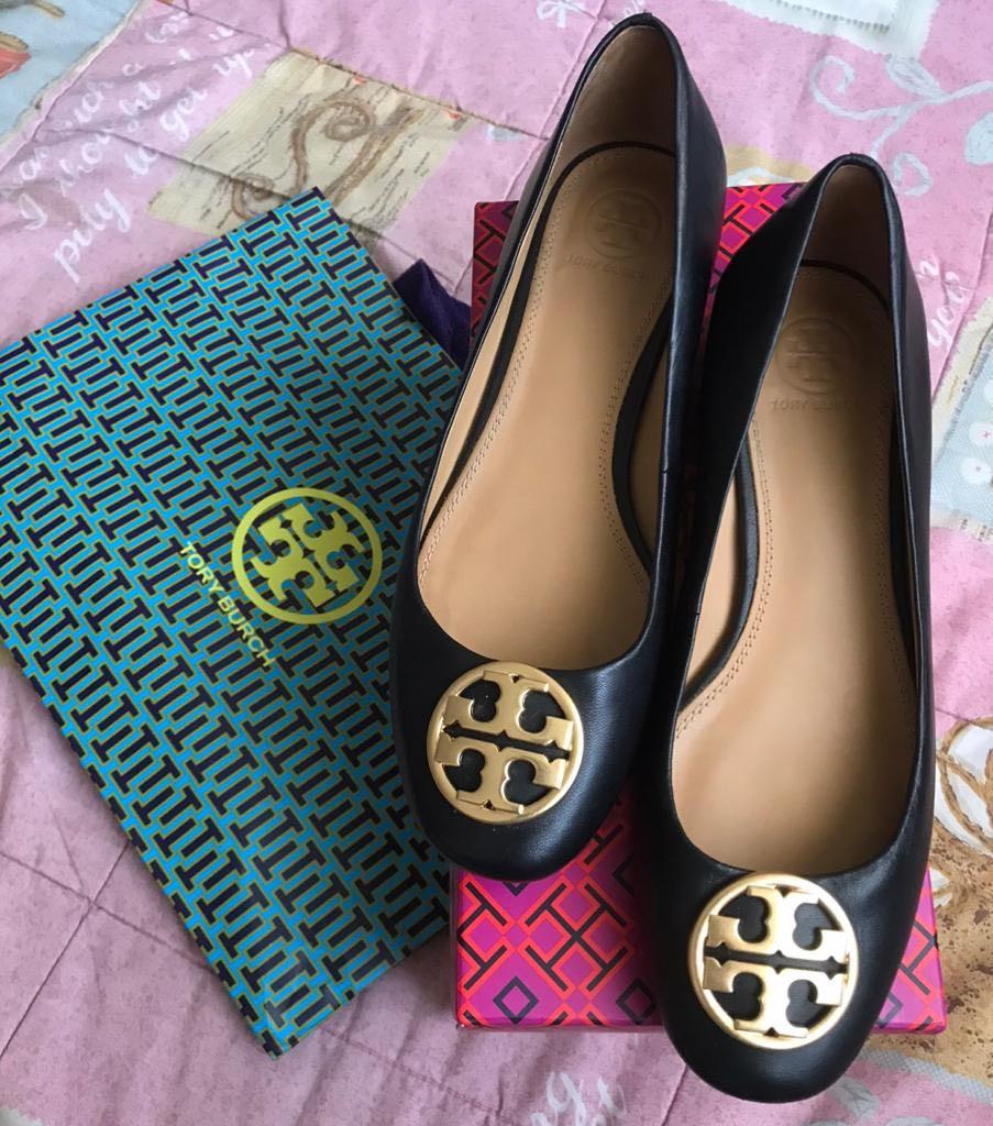 Authentic Tory Burch Chelsea Ballet Flat Shoes, Women's Fashion, Footwear,  Heels on Carousell