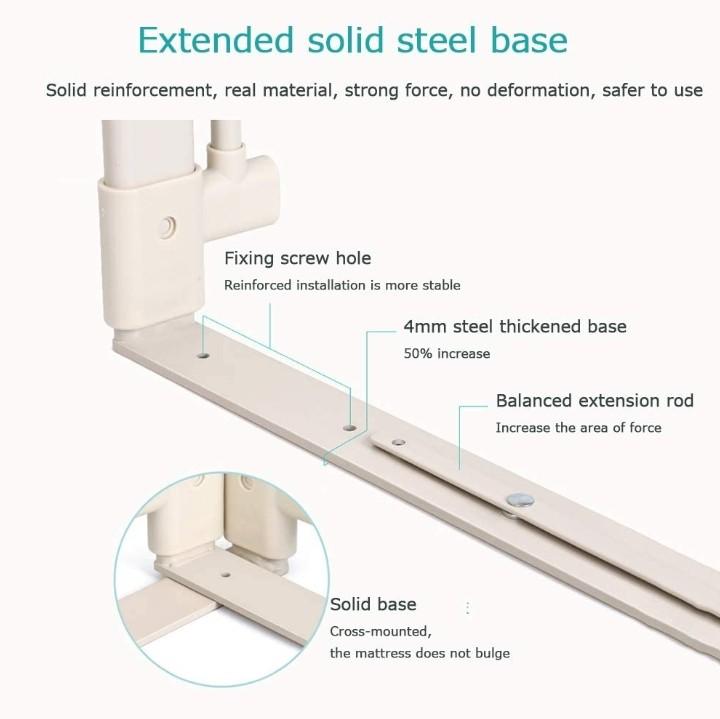 Baby Guardrail (Category: Bed Guards) located in Las Pinas. Submitted by jaziyah4 (Listing ID 1010058264, Image 3). Description: like new. Zbenser brand. Baby protection Baby protection Vertical Lifting Children'S Anti-Fall Bed Guardrail, 1.5m/1.8m/2.0m Big Bed Baffle Universal Lifting Game Fence, Suitable For 3 Months-5 Years Old.