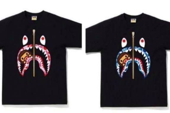 Bape baby milo shark tee online