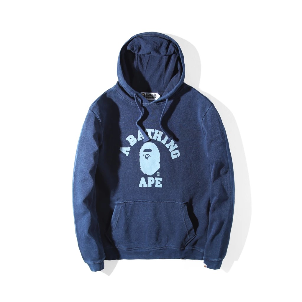 blue bape hoodie