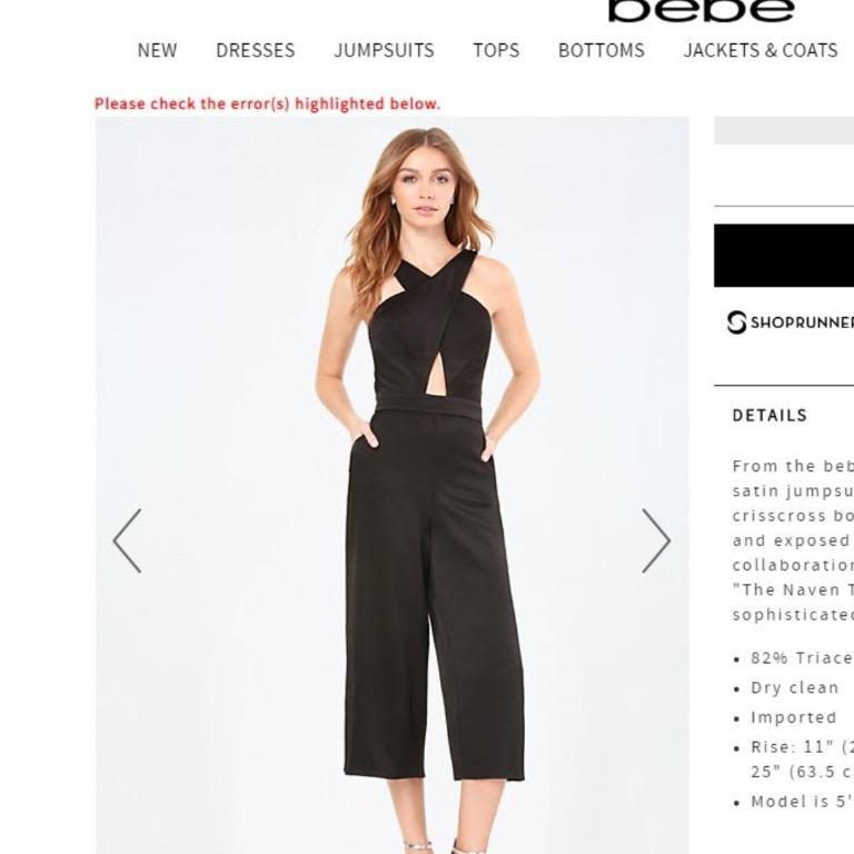 capri length jumpsuit