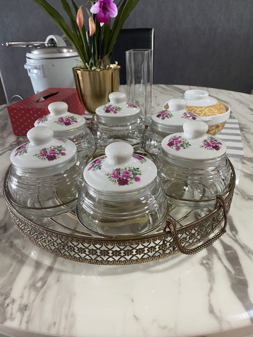 Bekas Kuih Raya Kaca Kitchen Appliances On Carousell