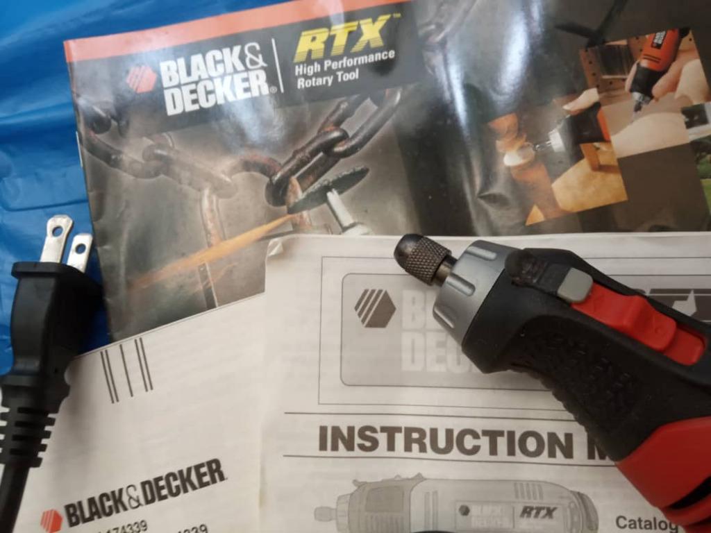 Black and Decker RTX 3speed rotary tool, Hobbies & Toys, Stationery