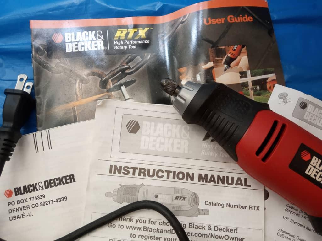 Black and Decker RTX 3speed rotary tool, Hobbies & Toys, Stationery
