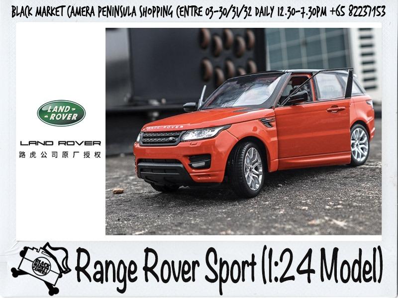 [BMC] Range Rover Sport 1:24 Welly Toy Car Miniature Model, Hobbies ...