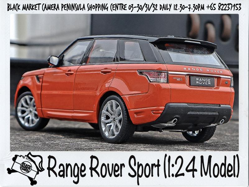 [BMC] Range Rover Sport 1:24 Welly Toy Car Miniature Model, Hobbies ...