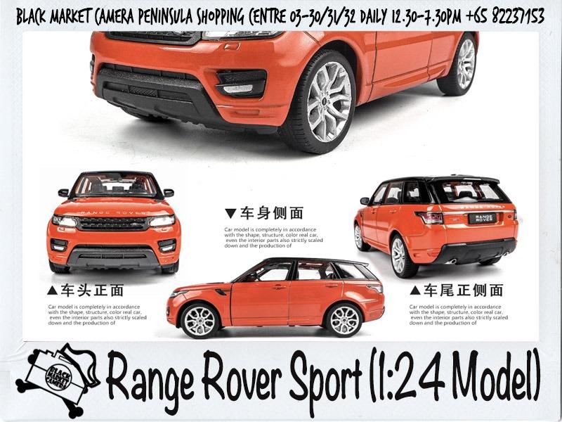 [BMC] Range Rover Sport 1:24 Welly Toy Car Miniature Model, Hobbies ...