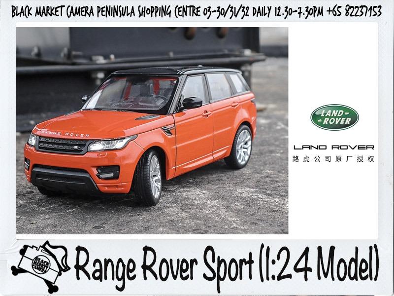 [BMC] Range Rover Sport 1:24 Welly Toy Car Miniature Model, Hobbies ...
