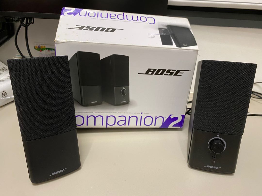 BOSE Companion 2 Series III Computer Speaker, Audio, Soundbars