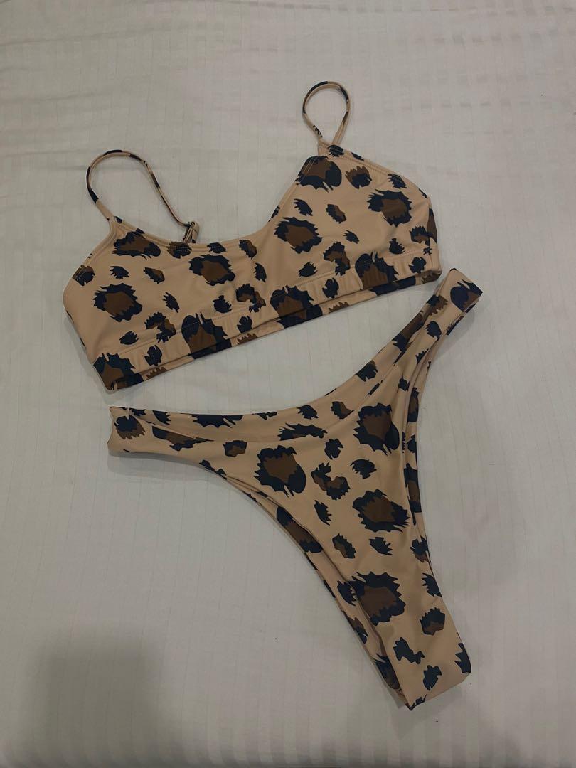 women's cheetah print swimsuit