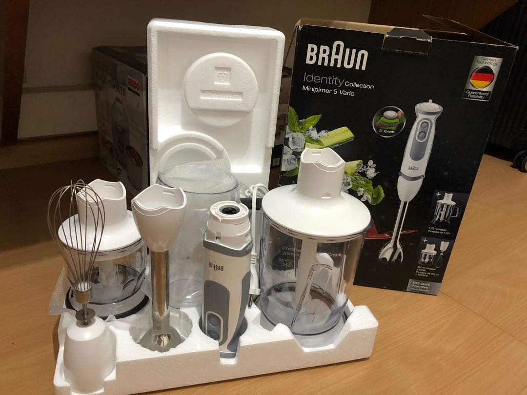 BRAUN blender chopper whisk, Home Appliances, Kitchenware on Carousell