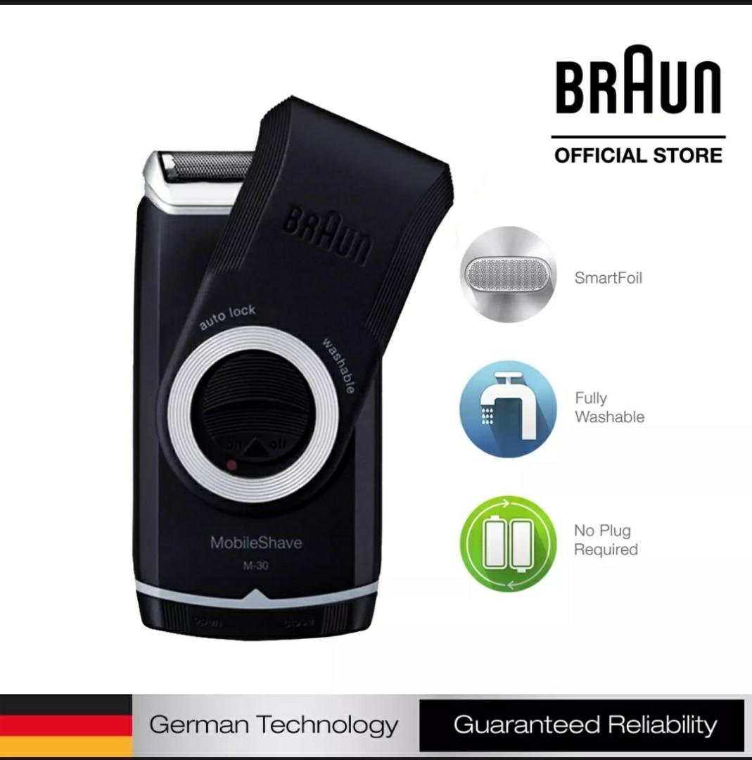 Braun Mobile Shaver (Category: Men's Grooming) located in Quezon City. Submitted by belowzero0917 (Listing ID 1010241974, Image 1). Description: At work, in the car or even on short holiday trips: with the Braun MobileShave it’s easy and convenient to restore a freshly groomed appearance, whenever and wherever you want to look your best. Reason for selling: Received as a birthday gift. Meron nako ginagamit na shaver. Bought in Rustan's. visit the