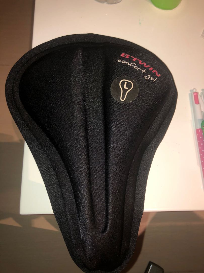 btwin gel seat cover
